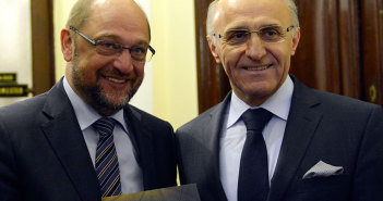 Prezident MK sa stretol s prezidentom Európskeho parlamentu